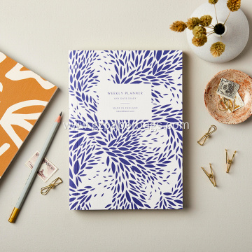 Undated Weekly Planner for Luxury A5 Notebook